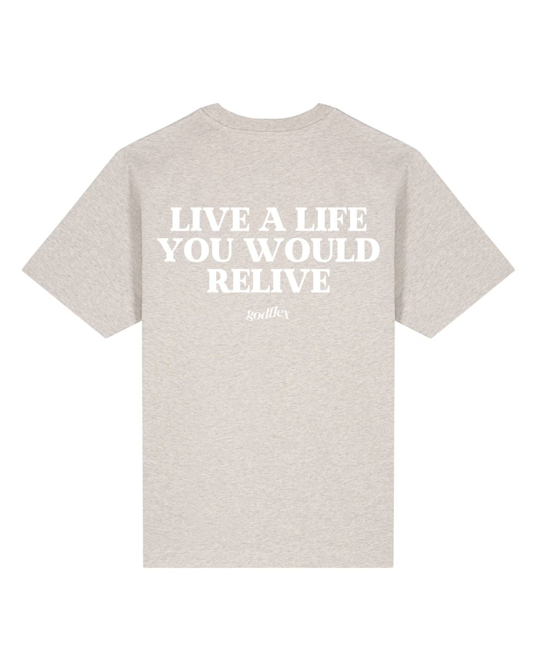 LIVE A LIFE - HEAVYWEIGHT OVERSIZED T-SHIRT