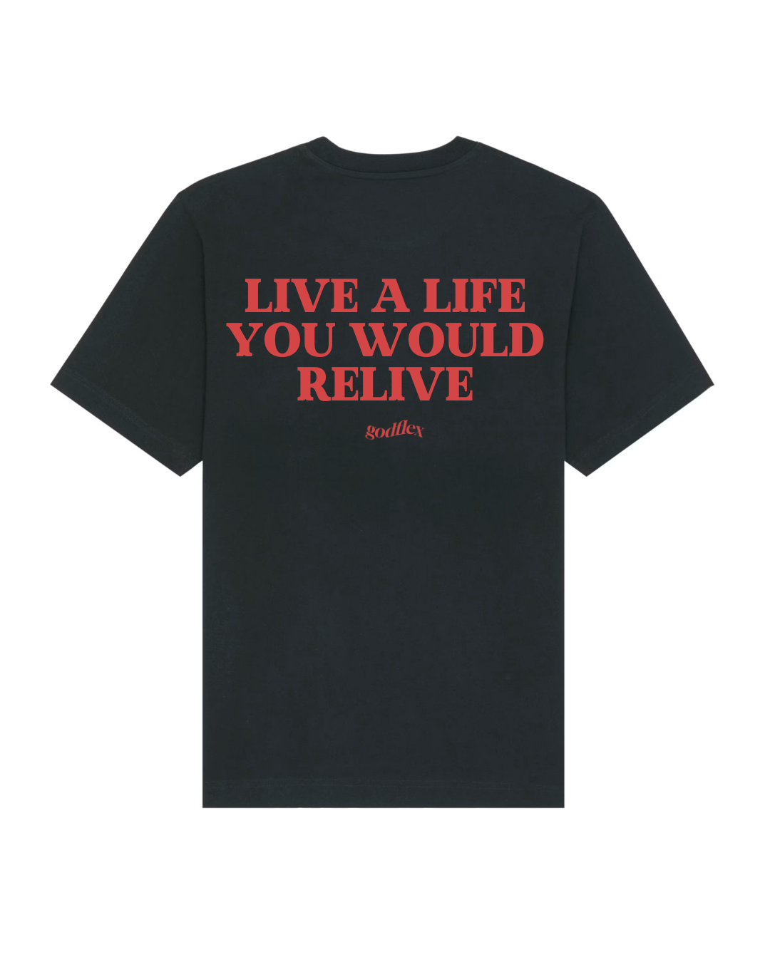 LIVE A LIFE - HEAVYWEIGHT OVERSIZED T-SHIRT