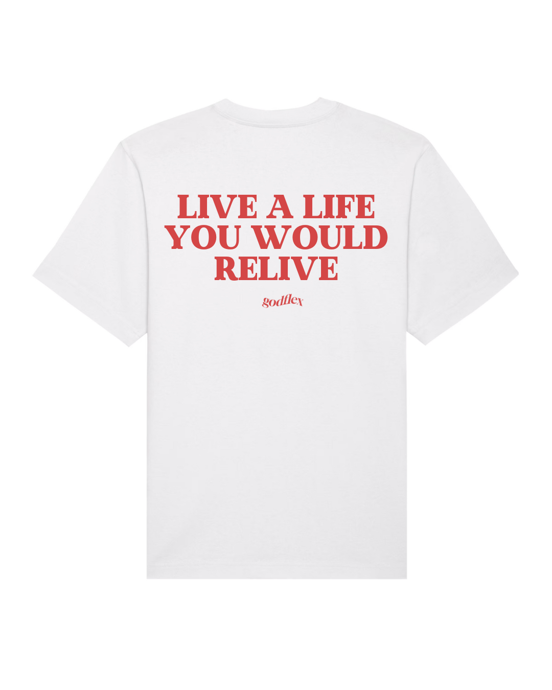 LIVE A LIFE - HEAVYWEIGHT OVERSIZED T-SHIRT
