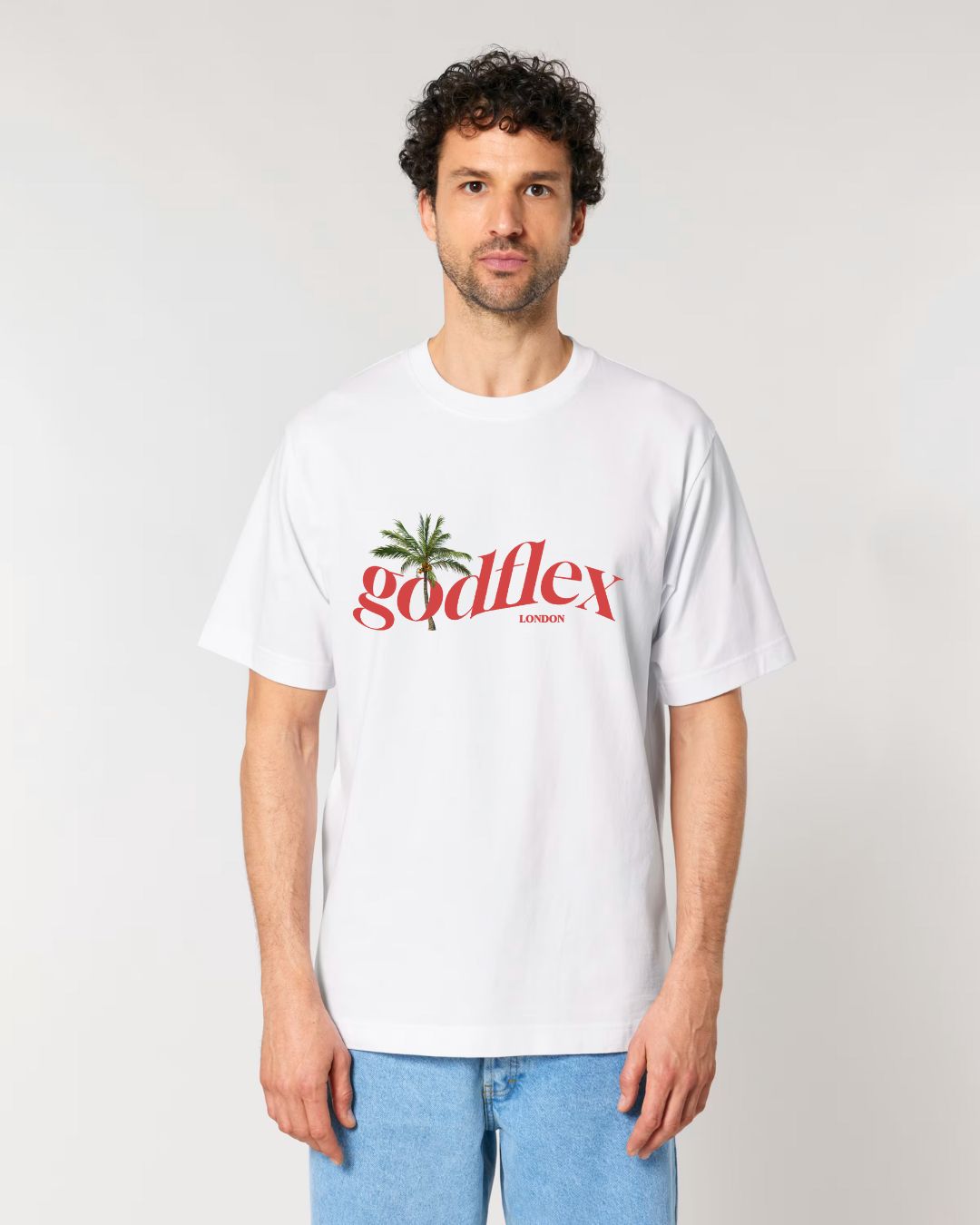 KEEP PUSHING - HEAVYWEIGHT OVERSIZED T-SHIRT