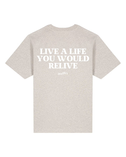 LIVE A LIFE - HEAVYWEIGHT OVERSIZED T-SHIRT